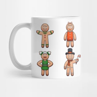 Gingerbread Men And Women Mug